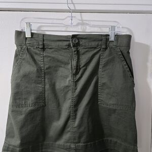 Lee Women's Dark Olive Mini Skort